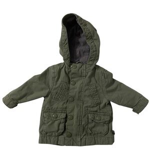 Green Hooded Jacket for Kids